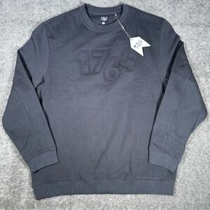 1764 Signature Sweatshirt Men's XL Gray Oliver Fleece Long Sleeve Crew Neck Golf